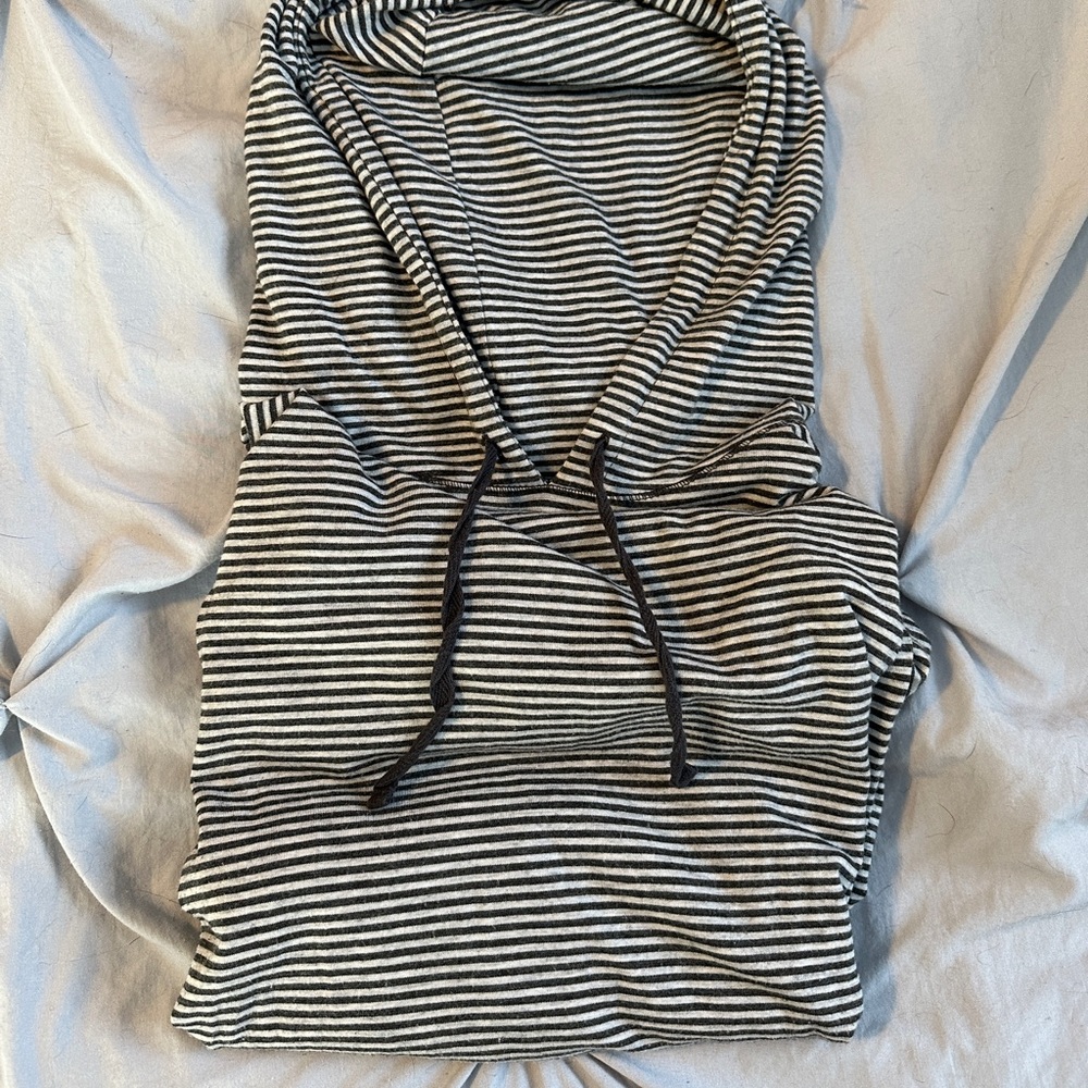 Striped Lounge Hoodie